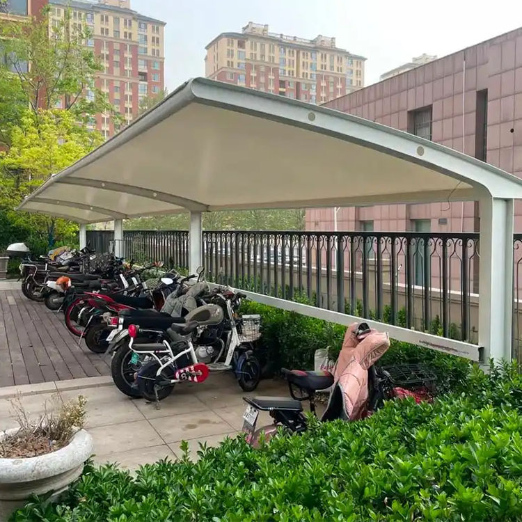 岳池县膜结构电动车棚